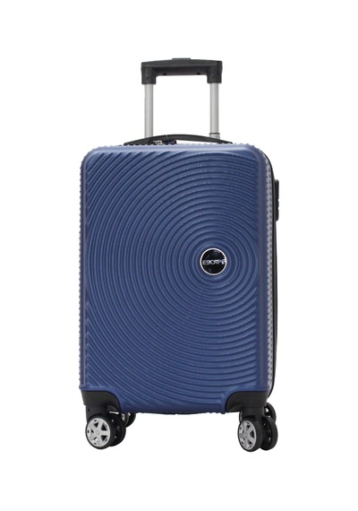 Escape Vlz 072-set Abs 8 Tekerlekli Büyük, Orta, Kabin Boy Valiz, Bavul Seti, Lacivert
