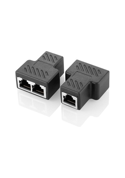 Rj45 Coupler - Ethernet Kablo Birleştirici Adaptör Ağ Çoklayıcı Network Divider