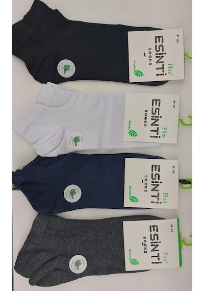 Esinti Erkek Bambu Patik Çorap 6 Adet 001