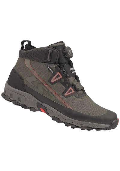 Ls2 Trekker Waterproof Yeşil Motosiklet Botu