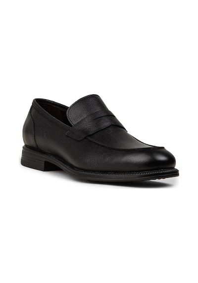 Deery Erkek Hakiki Deri Siyah Klasik Loafer Ayakkabı - 01995msyhc03 Siyah