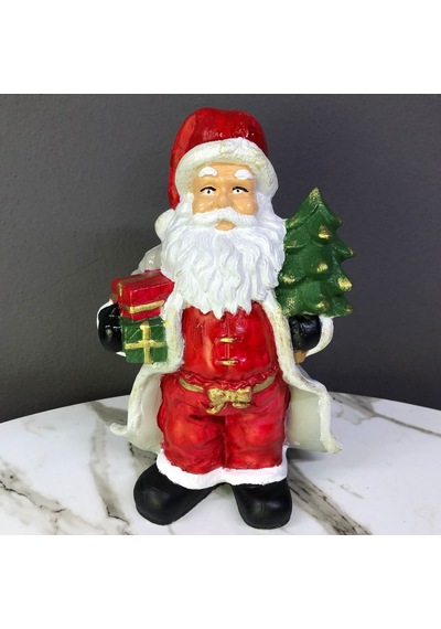 Hediyeli Çam Ağaçlı Noel Baba Biblo Hs497-1