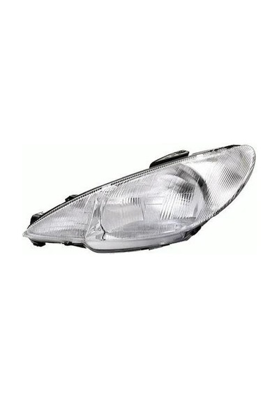 Far & Sinyal Sol Elektrikli H4 206 Çizgili 1998-2003 6204s7