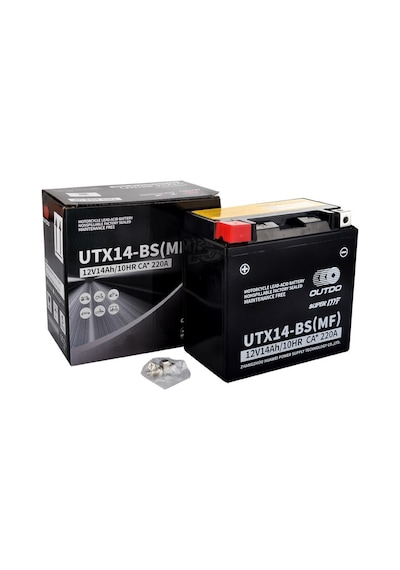 Outdo Utx14-bs 12v 12 Ah Motosiklet Aküsü