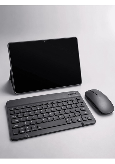 Sım Kart Destekli Android Tablet Bluetooth Klavye Ve Kablosuz Mouse Seti Geniş Ekran Taşınabilir