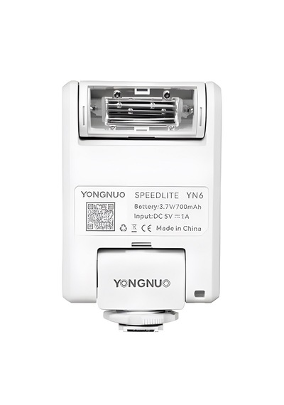 Yongnuo Yn6 Micro Bataryalı Sony Uyumlu Tepe Flaşı Beyaz