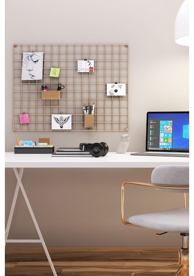 60x80 Fotoğraf Askısı Tel Pano Gold 2 Adet Mini Mandal 4 Adet Montaj Çivisi Hediyemizdir.