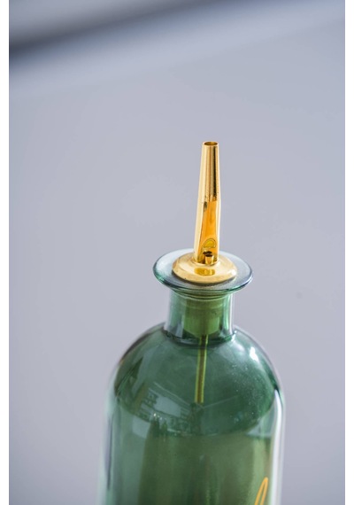 Acar 7939 Pierre Cam Yağdanlık 500 Ml - Dark Green Şeffaf