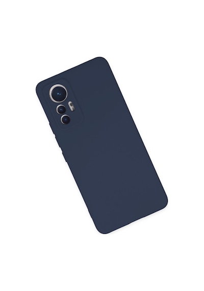 Xiaomi Mi 12 Lite Uyumlu Kılıf Nano İçi Kadife Silikon - Lacivert