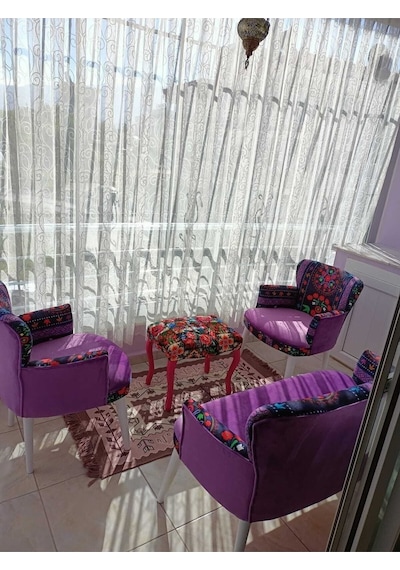 Azra Mobilya Çay Seti Koltuk Takımı-balkon Koltuğu-ofis-büro-bahçe Koltuğu-berjer-koltuk Etnik Desen Mor Azra Mobilya Çay Seti Koltuk Takımı-balkon Koltuğu-ofis-büro-bahçe Koltuğu-berjer-koltuk Etnik Desen Mor