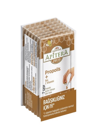 Balparmak Apitera Propolis 7'li 7 G - Bağışıklık Destekli Pratik Propolis 3'li Ekonomik Paket - Tarı
