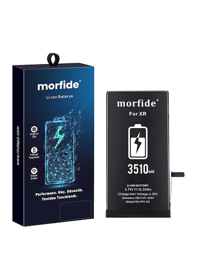 Morfide Apple Uyumlu iPhone Xr  3510mah Yüksek Kapasiteli Batarya