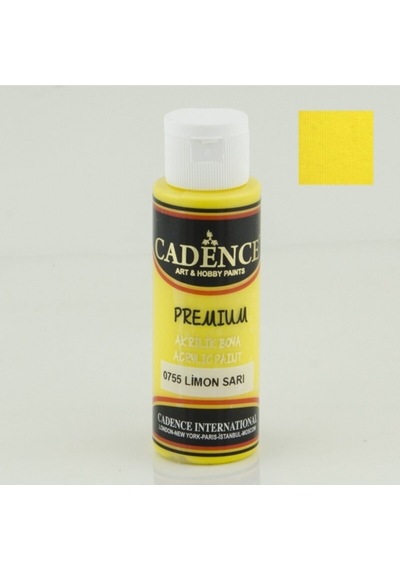 0755 Limon Sarı - Premium Akrilik 70Ml