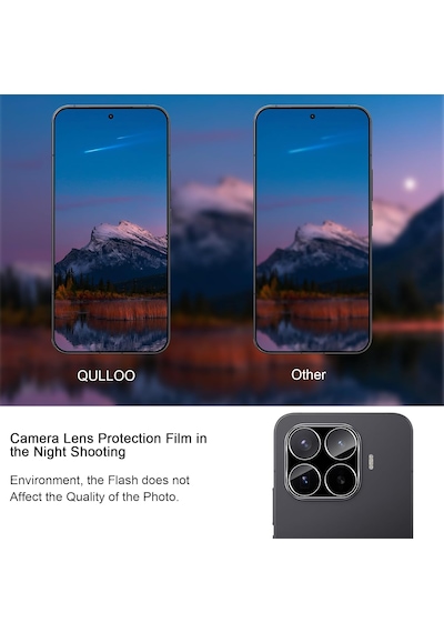 Xiaomi Mi 17t Pro Uyumlu Kamera Koruma Lens Koruyucu Temperli Cam Uygulama Aparatlı Kırılmaz Cam