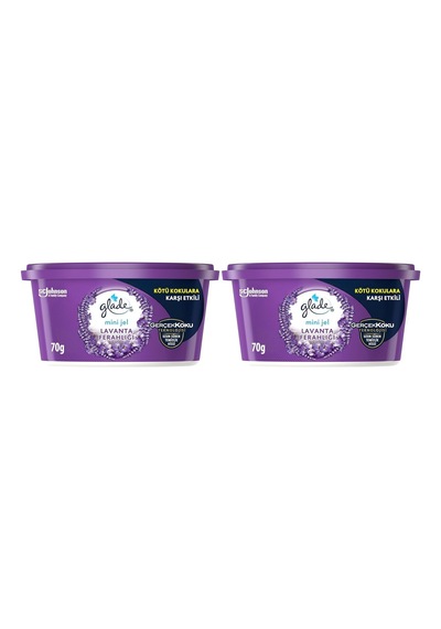 Glade Mini Jel Lavanta Ferahlığı 70 G 2li Paket Abundance Prosperity