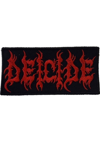 Zepplin Giyim Deicide Patch Yama Siyah