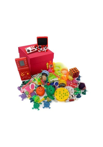 Öğretmenler Günü Nostaljik Hediye Özel Kırmızı Oyuncak Kutusu Kır (549156019)