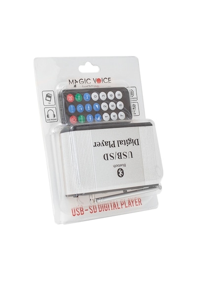 Magıcvoıce Ss-101 Oto Teyp Aux/kumanda/usb/sd/bluetoothlu Radyolu Çevirici Kasalı Model 4434