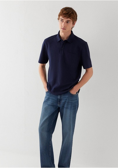 Mavi Polo Tişört Derin Lacivert Tişört M0613465-70497 Lacivert