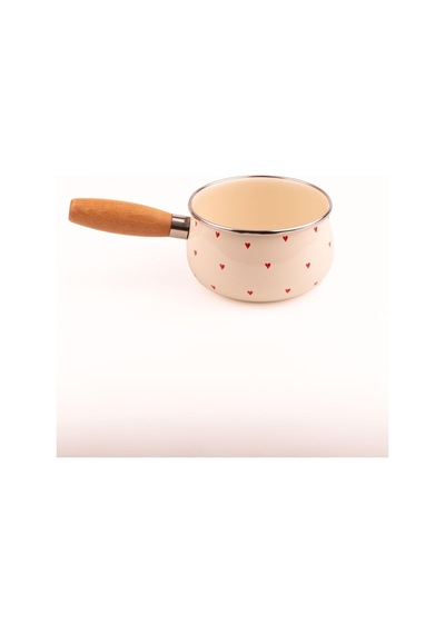 Ayrex Emaylab Cupid Kalp Desenli Sütlük Yumurta Haşlama Tavası 16cm 1,3 Litre Diğer
