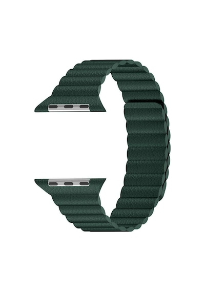 Apple Uyumlu  Watch 44 MM Deri Loop Kordon 44 MM Kayış Seri 4-5