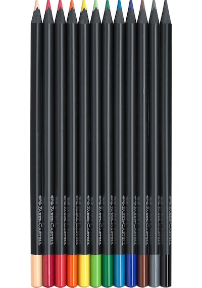 Faber-Castell Black Edition Boya Kalemi 12 Renk