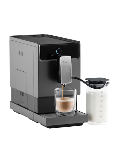 Vestel ESPR 30 GR 19 Bar Basınç Paslanmaz Çelik Konik Öğütücü Dokunmatik Panel Latte Cappuccino Espresso Makinesi