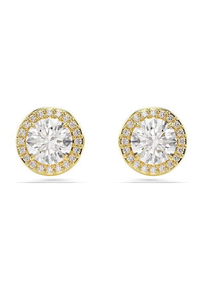5686637 Swarovski Küpe Una:pe Stud Pave Whıte/gos Metalik
