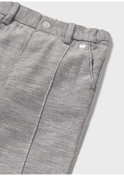 Mayoral 1576 Erkek Bebek Keten Pantalon Gri