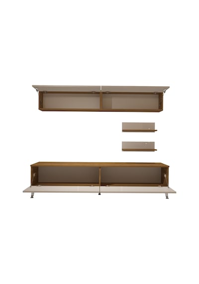 Decoraktiv Eko 5 Mdf Std Silver Tv Ünitesi Tv Sehpası Pera - Beyaz