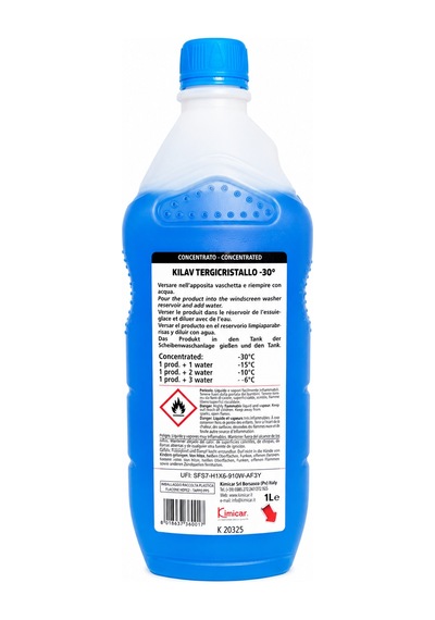 Kımıcar Antifrizli Cam Suyu -30 C Konsantre 1l