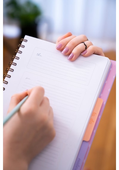 Vj Gsp Ayraçlı Planlayıcı Defter 17x23 100 Gr. Haftalık 112 Sf.+todo 30 Sf.+noktalı 50 Sf.