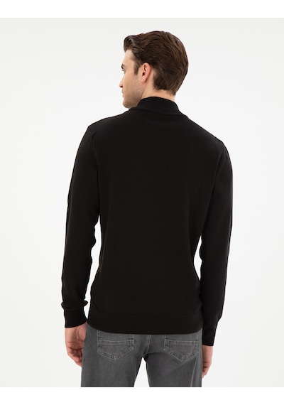 Pierre Cardin Erkek Siyah Kazak /triko 50300498-vr046 Siyah