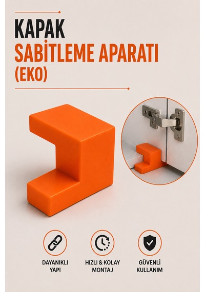 Kapak Sabitleme Aparatı Eko Turuncu