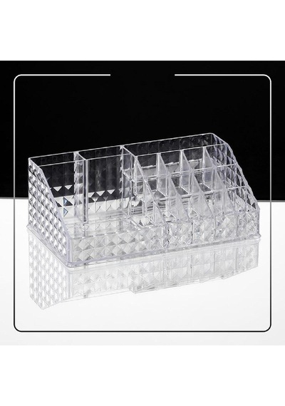 Makyaj Ve Kozmetik Düzenleyici Diamond Klasik Organizer Krc-020 Akrilik Turuncu Diğer