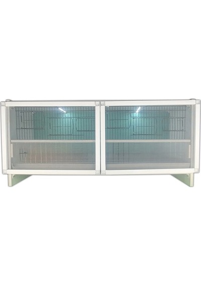İstanbul Kafes Model M02 Yatay Pvc Kuş Dolabı