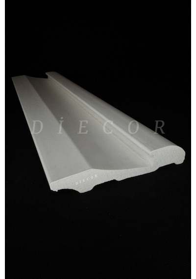 Diecor Dekoratif Boyanabilir 20 Adet 11,5 Cm Led Döşenebilen Polistren Süpürgelik Model:xa172