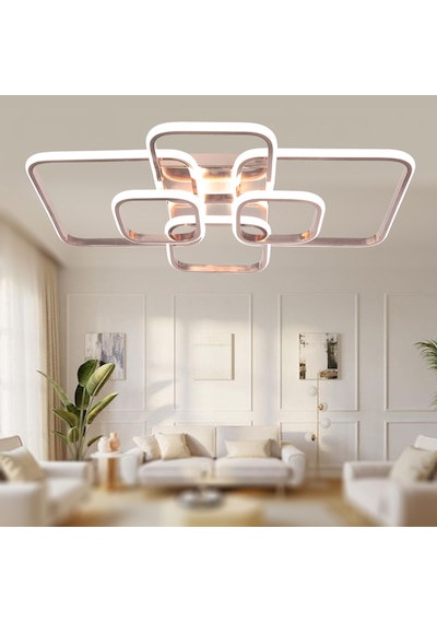 Tt500-6-fsr Tt Ayd. Fransız Sarı Kaplama 3 Renk Işık 6 Lı Led Rosegold