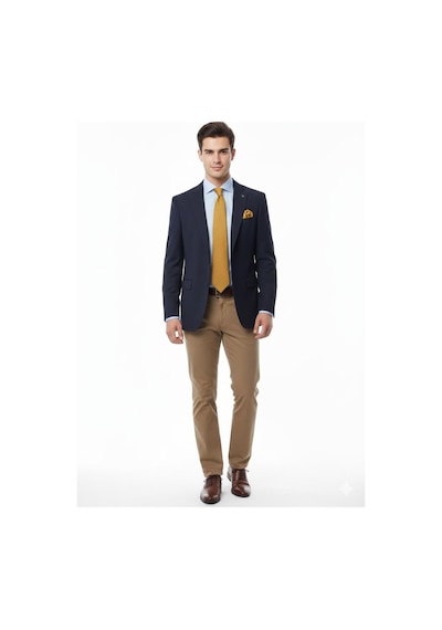 Presto Erkek Regülar 4 Drop Flanel Ceket Lacivert 1706-200 Lacivert