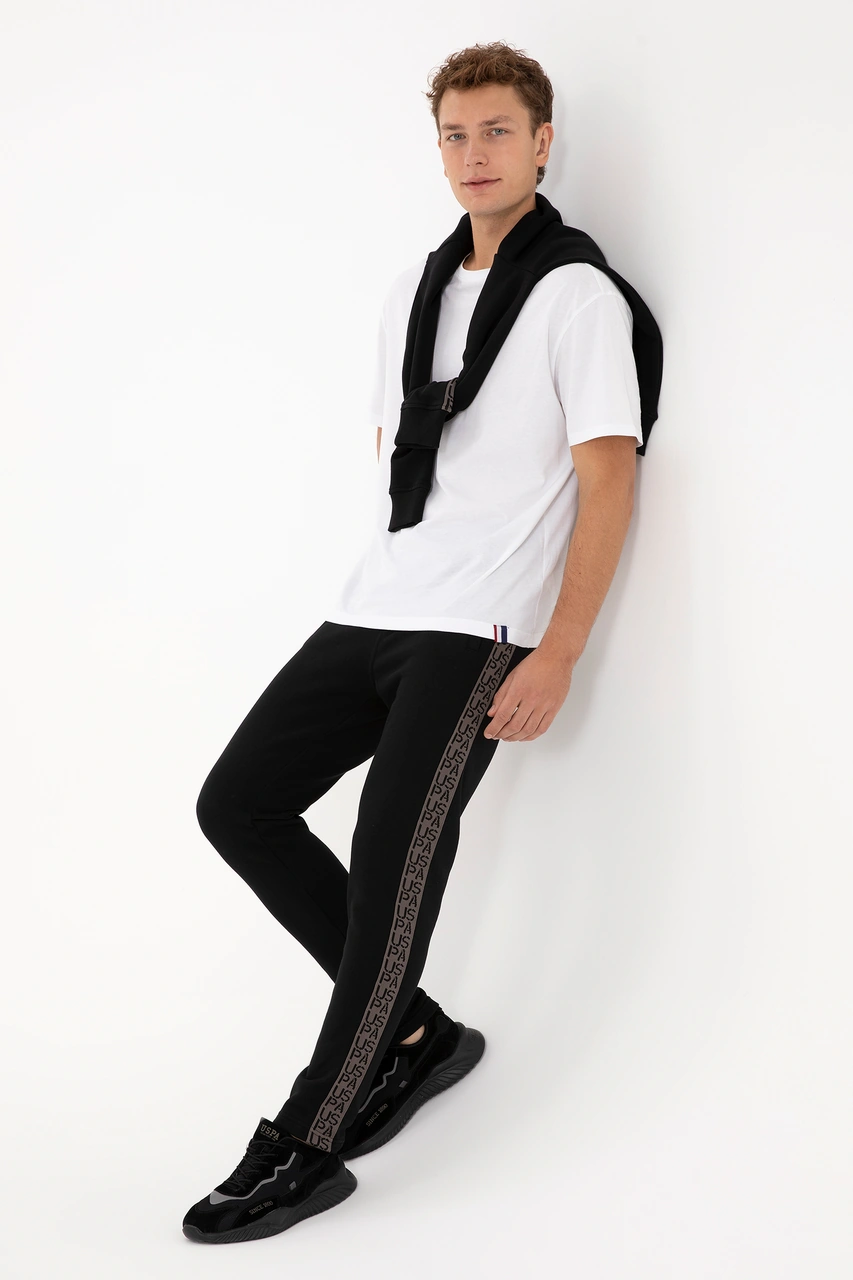 U.s. Polo Assn. Erkek Siyah Eşofman Altı 50315847-vr046 Siyah