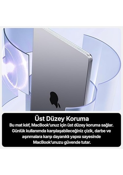 Macbook Air M1 13.3 İle Uyumlu Polikarbonat Sert Koruyucu Çizilme Ve Darbe Önleyici Kılıf A2337 A2179 A1932 Mat-şeffaf, 13.3 İnç 2018-2022 Arası M1 İşlemci
