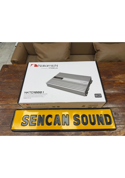 Nakamichi Nktd 1000.1 Mono Block 1000rms Bas Kontrollu Japon Sencan Sound