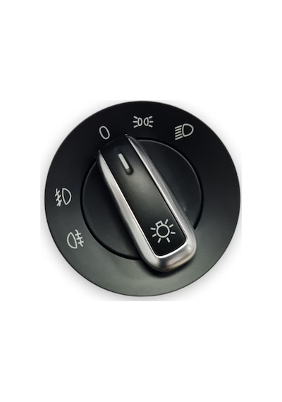VW Beetle 12-19 Far Açma Anahtarı Ön Arka Sisli Kromlu 3C8941431C