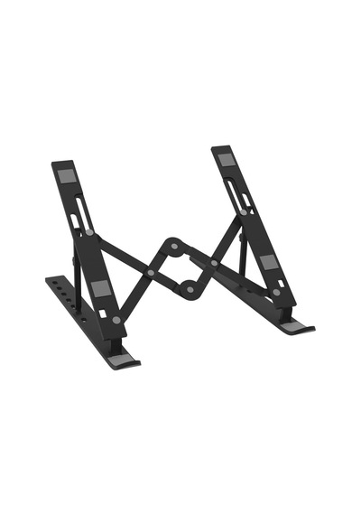 Sl-al10 Siyah Alüminyum Katlanabilir Laptop Stand