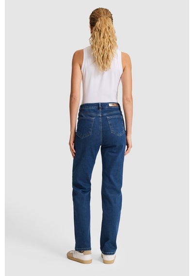 U.S. Polo Assn. U.s. Polo Assn. Kadın Mavi Pantolon Jean 50325200-dn0013 Blue Rınse