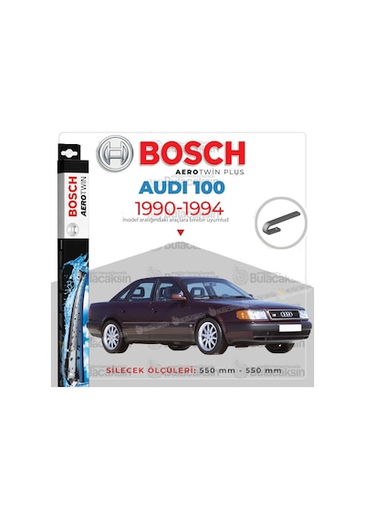 Audi 100 Muz Silecek Takımı 1990-1994 Bosch Aerotwin