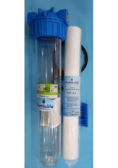 Atlas  Italyan 20'' Inç Bina Giriş 5 Micron Tortu Filtre