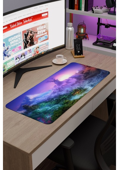 Ori And The Will Of The Wisps Dikişli Kauçuk Oyuncu Mousepad V4 - 70x30 Xl Gaming Mouse Pad