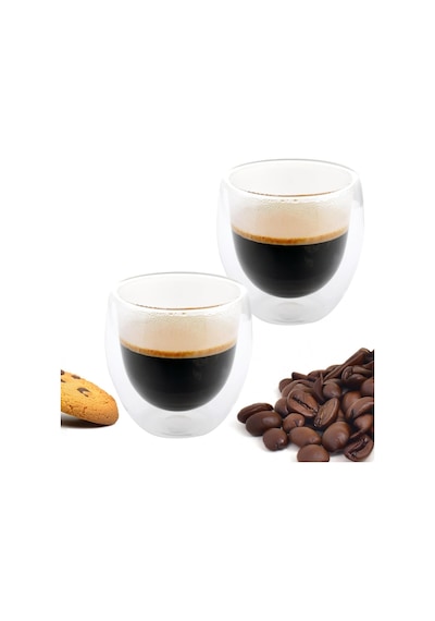 2 Adet Çift Cidarlı İki Katmanlı Borosilikat Cam Bardak, Yalıtımlı Cappuccino Latte Kahve Kupası, Şık Ve Dayanıklı Tasarım, Isıya Dayanıklı,termisil Kupa 300 Ml Beyaz - Çok Renkli 2 Adet Çift Cidarlı İki Katmanlı Borosilikat Cam Bardak, Yalıtımlı Cappuccino Latte Kahve Kupası, Şık Ve Dayanıklı Tasarım, Isıya Dayanıklı,termisil Kupa 300 Ml Beyaz - Çok Renkli