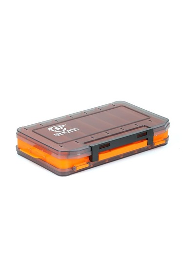 Shufa Lure Box Çift Taraflı Kutu 105mm - Turuncu